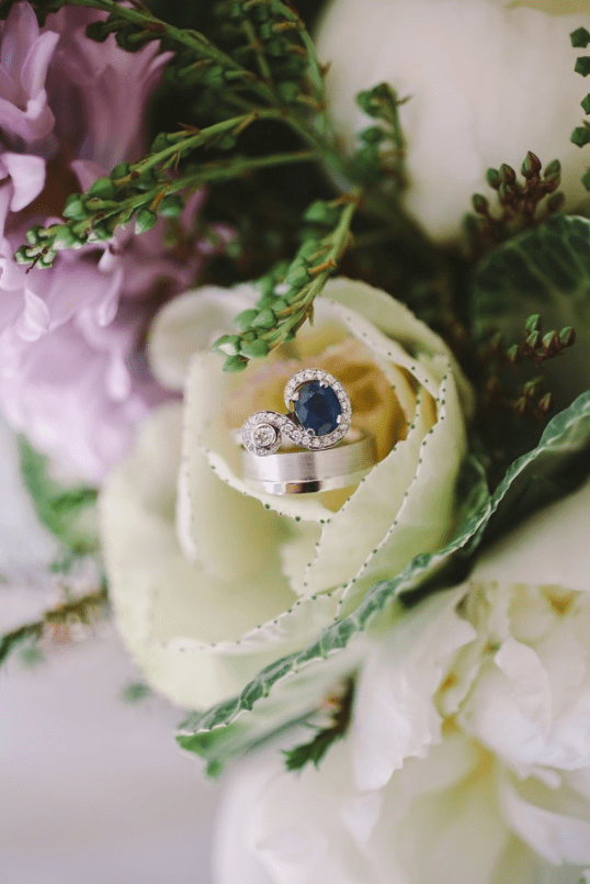vintage sapphire engagement ring 