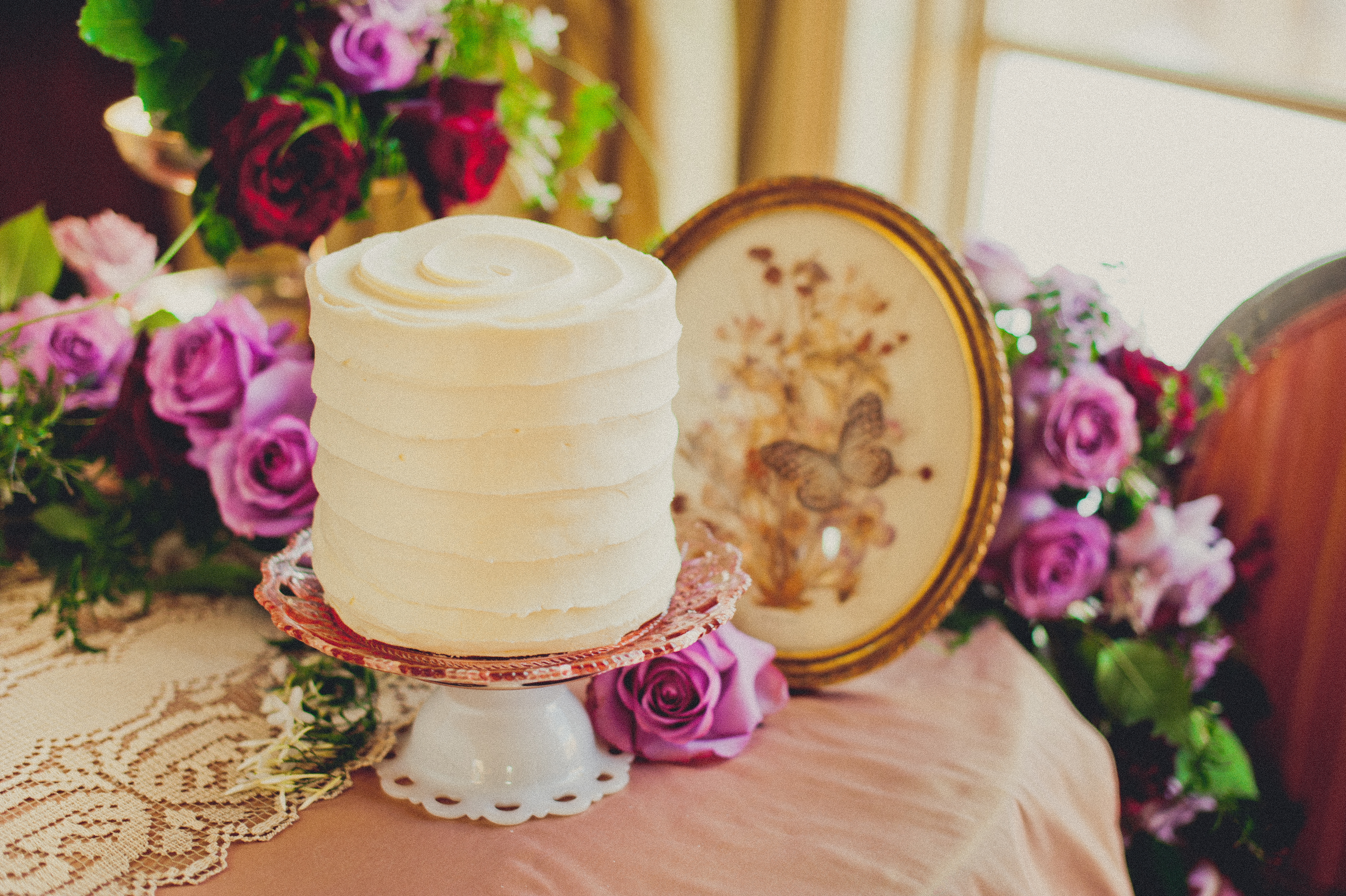 Victorian era inspired wedding desserts