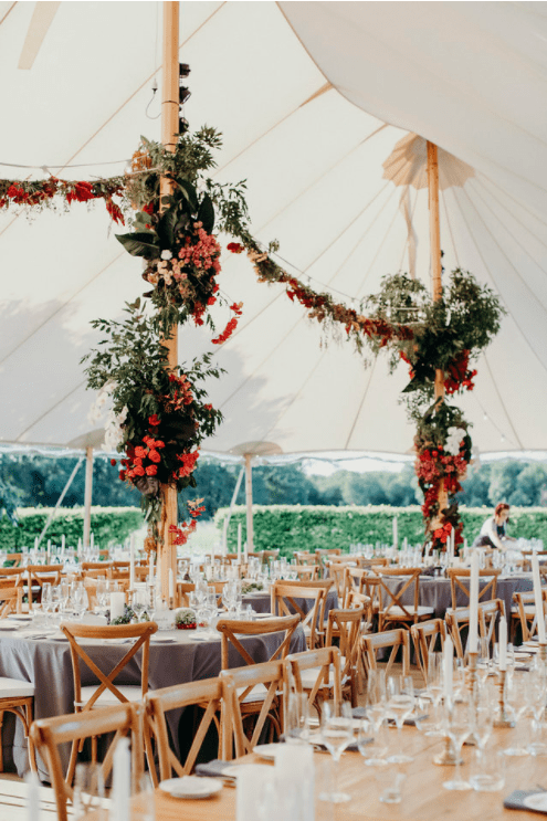 French Estate Formal Wedding tent reception