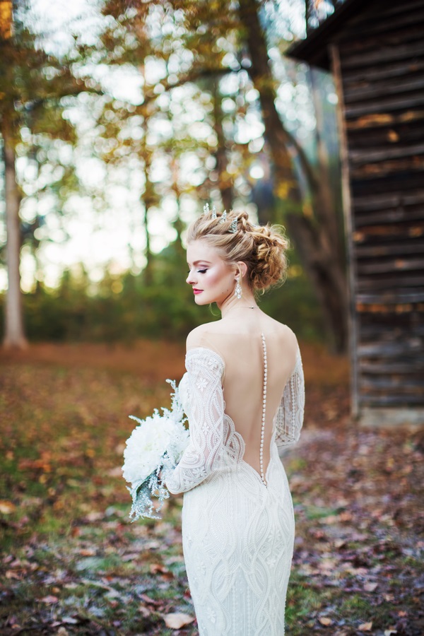 Ice-Queen-Styled-Wedding-Shoot-backless-dress