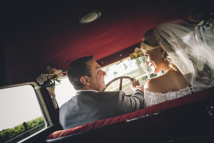 Roaring-20's-formal-vineyard-wedding-car-inside