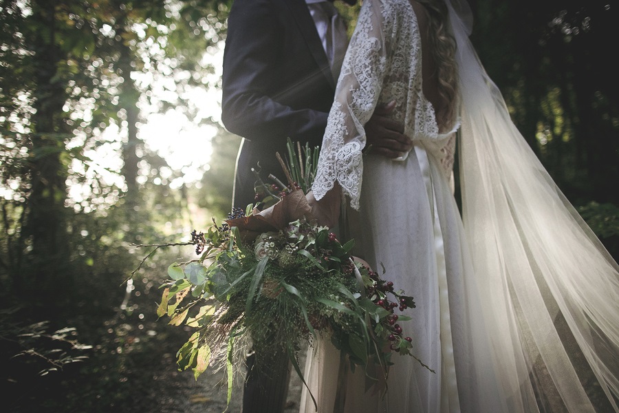 Vintage-Bohemian-Wedding-at-a-Historic-Italian-Villa-gown