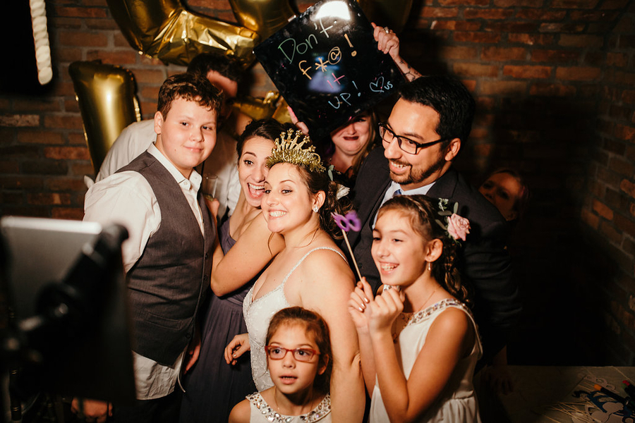 Vintage-Rustic-Glam-Wedding-photo-booth-fun