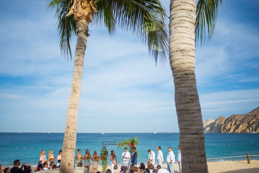 Vintage-bohemian-beach-wedding-ceremony