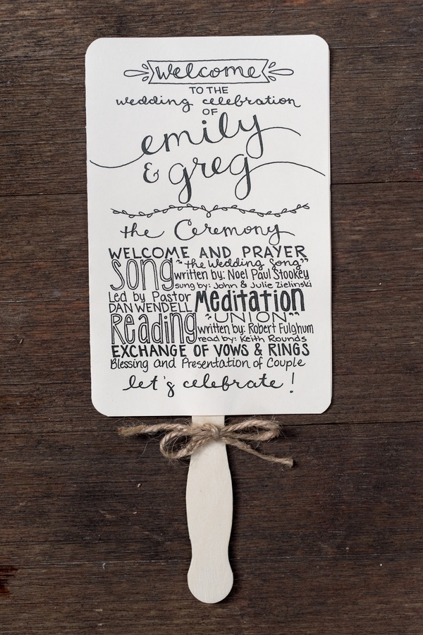 Beautiful-Rustic-Boho-Wedding-programs