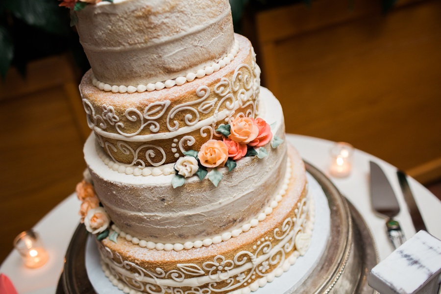 Springtime-Vintage-Estate-Wedding-naked-cake