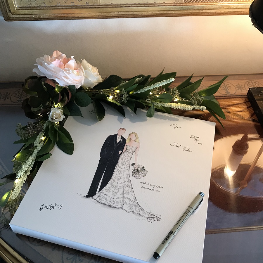 bridal-fashion-illustrations-guest-book