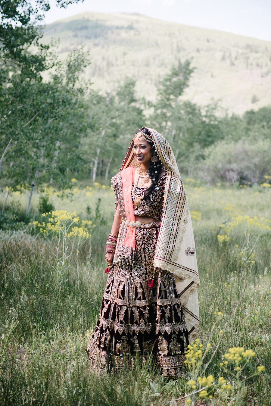 formal-indian-fusion-wedding-bridal