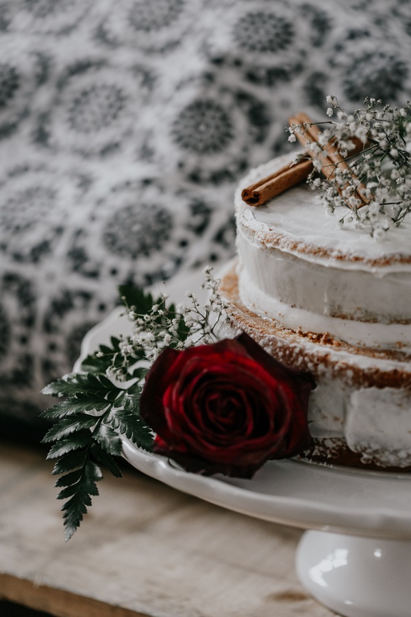romantic-bohemian-elopement-styled-shoot-naked-cake
