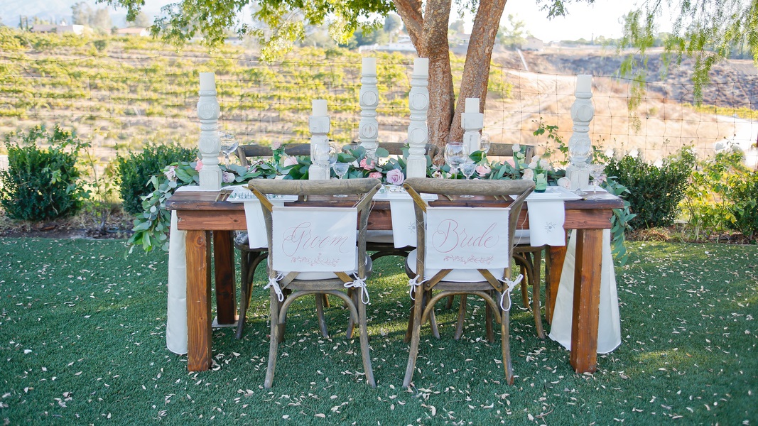 romantic-southern-california-vineyard-wedding-sweetheart-table