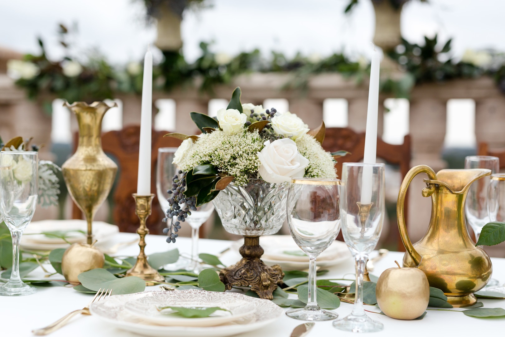 italian-countryside-wedding-texas-centerpieces