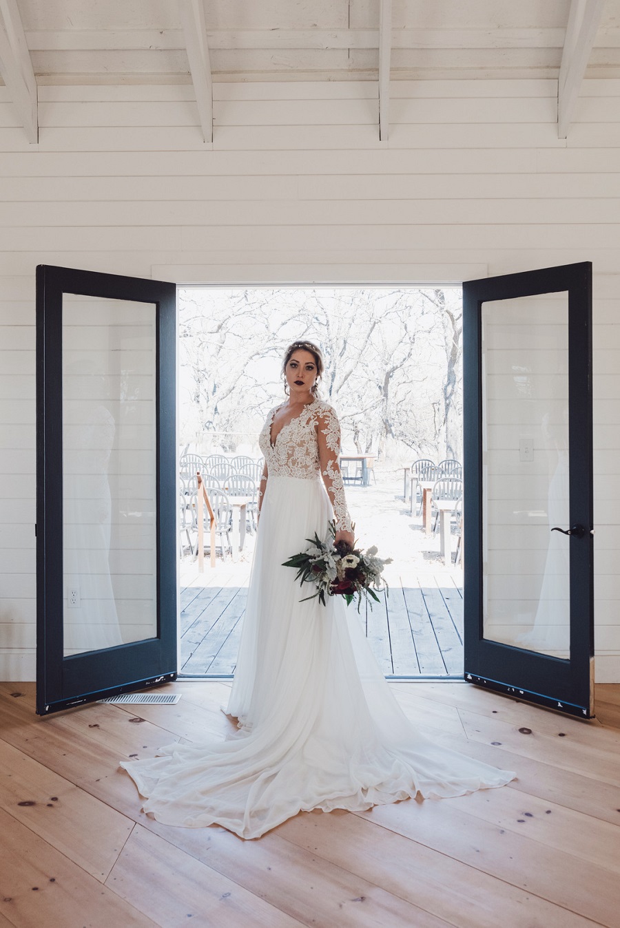 moody-and-romantic-vintage-wedding-dress