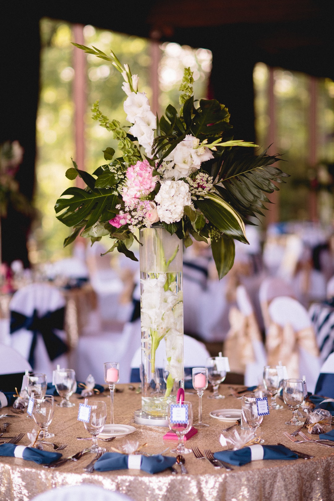 retro-fourth-of-july-wedding-centerpieces