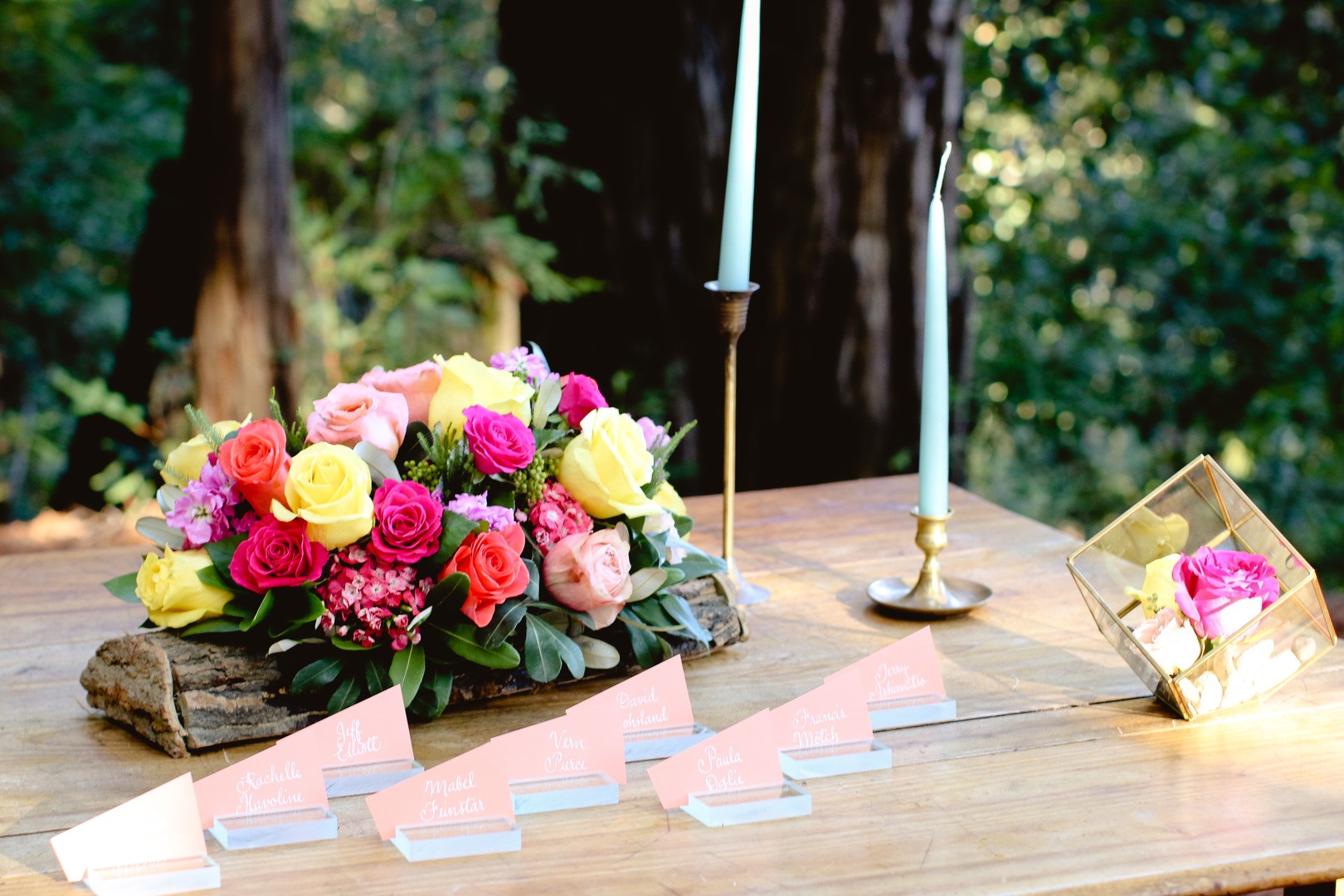 romantic-victorian-wedding-amongst-the-redwoods-decor