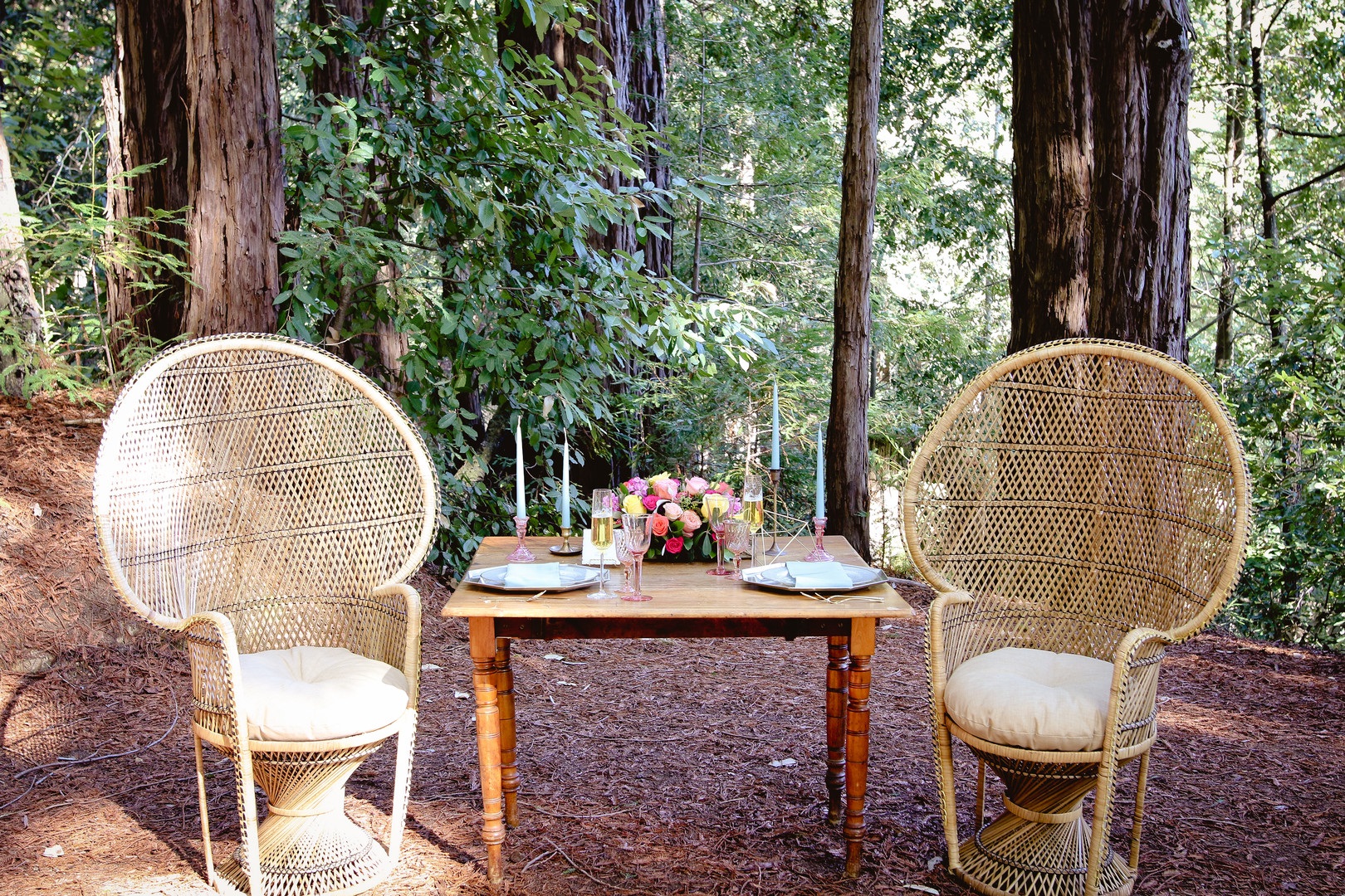 romantic-victorian-wedding-amongst-the-redwoods-sweetheart-table