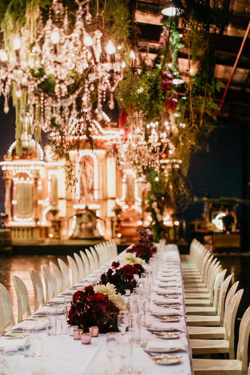 formal wedding decor