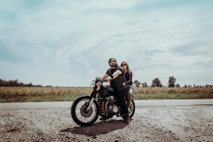 vintage-1970's-motorcycle-engagement-shoot-couple-motorcycle