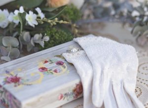 Edwardian-Era-Styled-Wedding-Shoot-vintage-engagement-ring