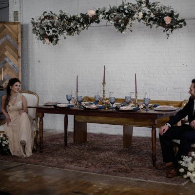 Vintage Romance Meets Historic Warehouse Styled Wedding