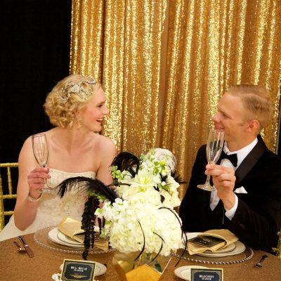 Great Gatsby Styled Wedding Shoot