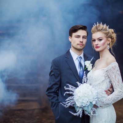 Ice Queen Styled Wedding Shoot