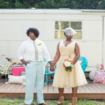 1950’s Glamping Styled Wedding Shoot