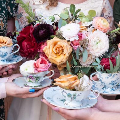 Vintage Tea Party Bridesmaid Proposal