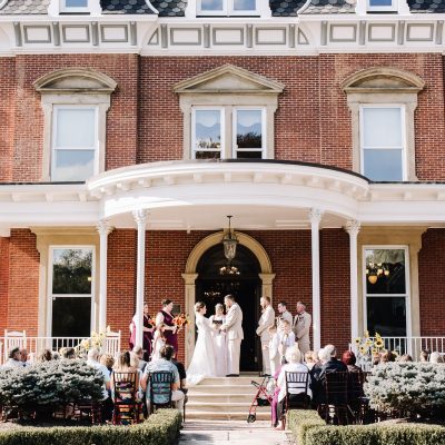 Intimate DIY Wedding at a Historical Mansion