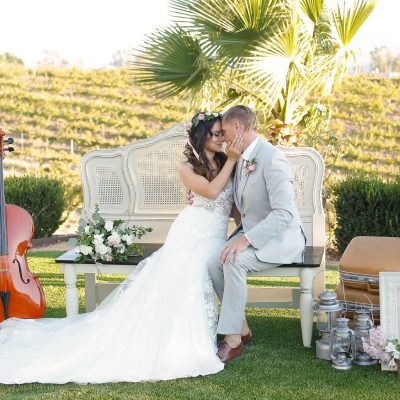 Romantic Southern California Vineyard Wedding