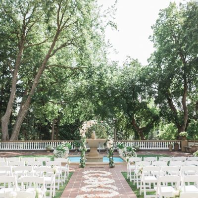 Classically Romantic Garden Themed Wedding