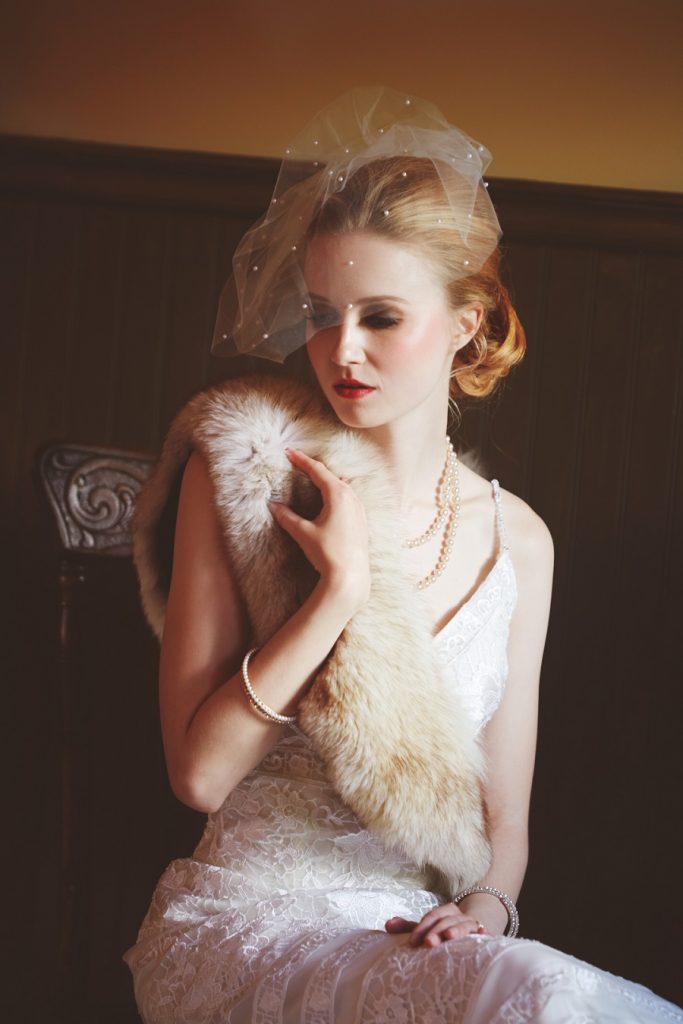 Roaring 20's And 1950's Bridal Mash-up 