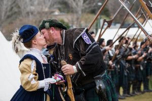 celtic-renaissance-faire-wedding-kiss