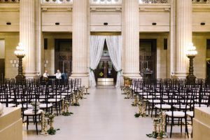 romantic-floral-filled-wedding-at-city-hall-ceremony
