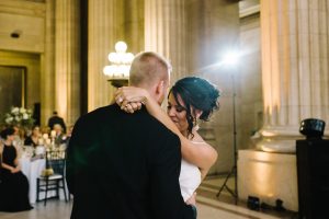 romantic-floral-filled-wedding-at-city-hall-dance