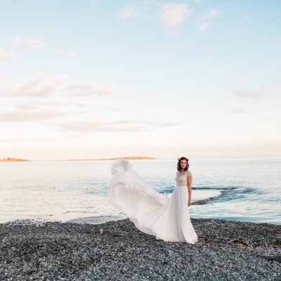 Pastel Beach Side Styled Wedding on Vancouver Island